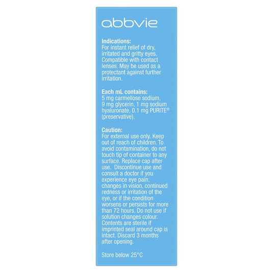 Optive Fusion Eye Drops 10mL