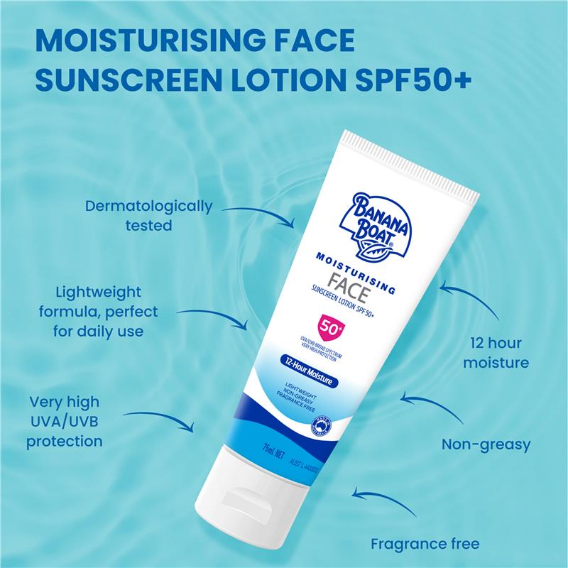 Load image into Gallery viewer, Banana Boat Moisturising Face 75ml
