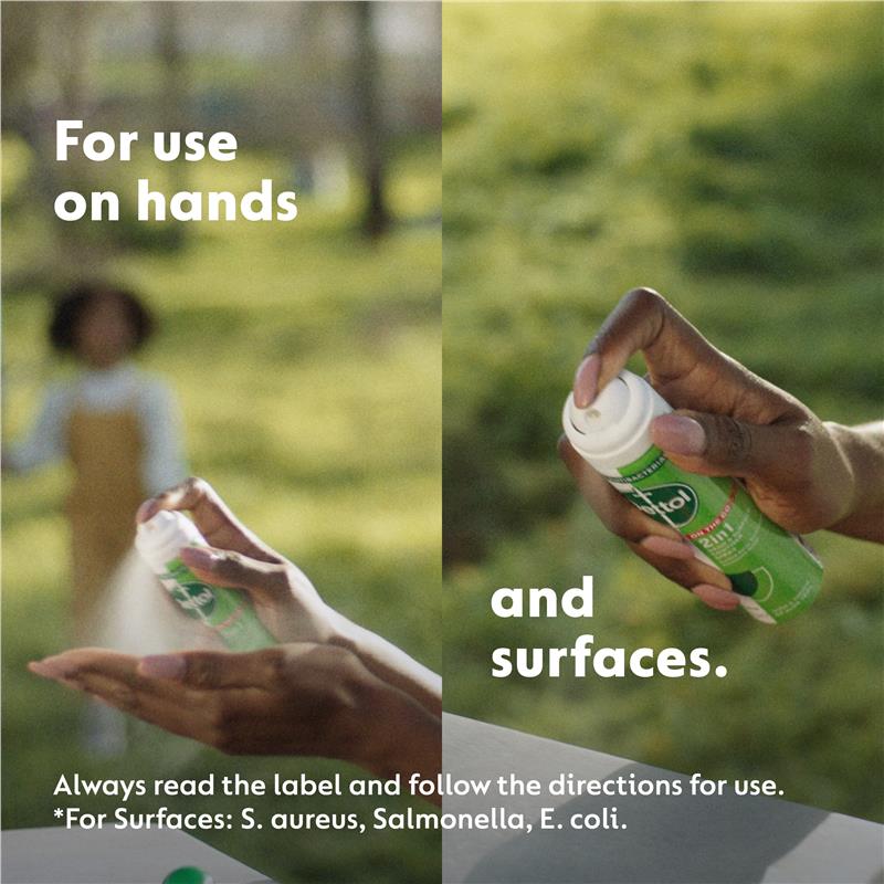 Load image into Gallery viewer, Dettol 2 In 1 Sanitizer Spray With Aloe Vera Extracts 90ml
