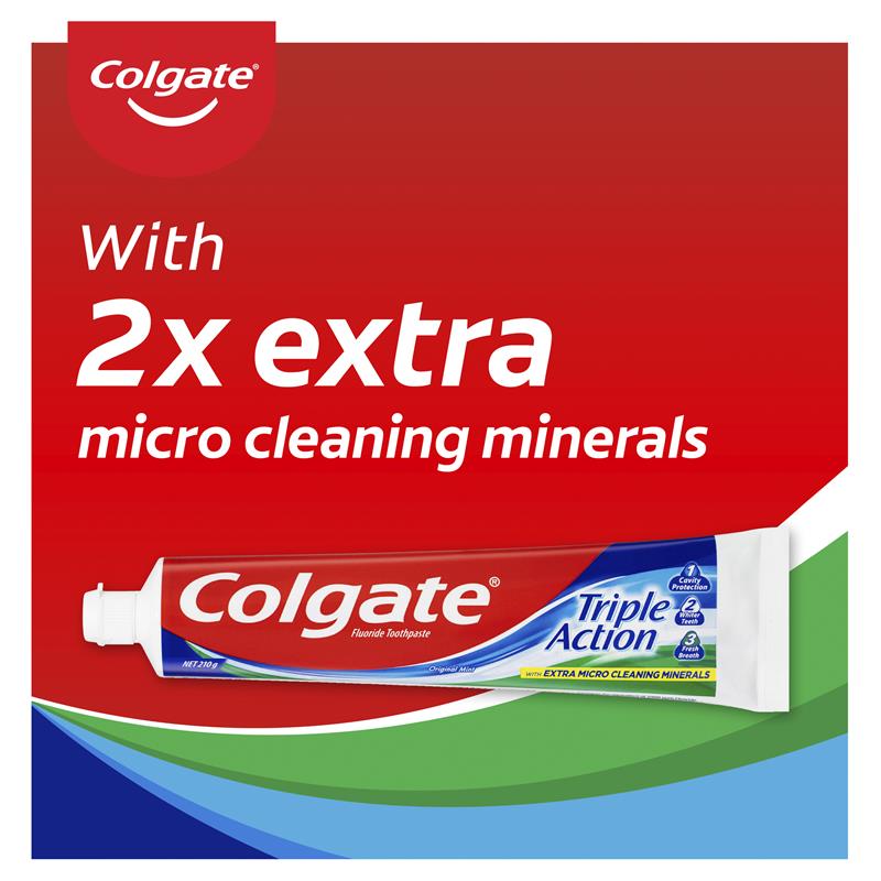 Load image into Gallery viewer, Colgate Toothpaste Triple Action 210g
