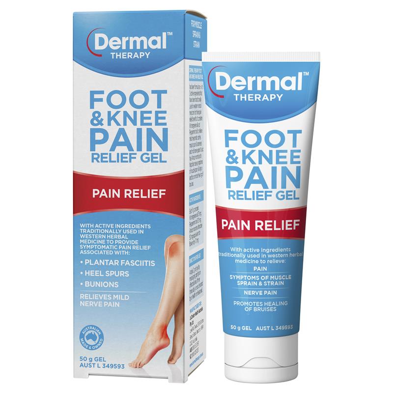 Load image into Gallery viewer, Dermal Therapy Foot &amp; Knee Pain Relief Gel 50g
