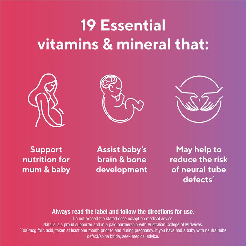 Load image into Gallery viewer, Natalis Pregnancy Support 100 Tablets
