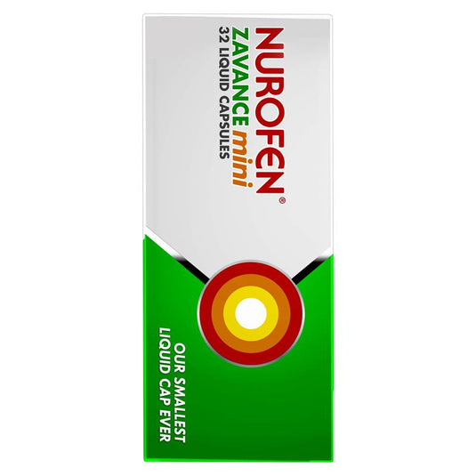 Nurofen Zavance 32 Mini Liquid Capsules
