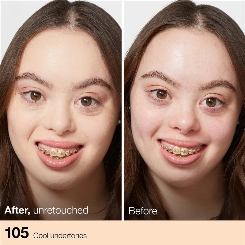 Load image into Gallery viewer, Maybelline Fit Me Matte &amp; Poreless Mattifying Liquid Foundation - Fair Ivory 105

