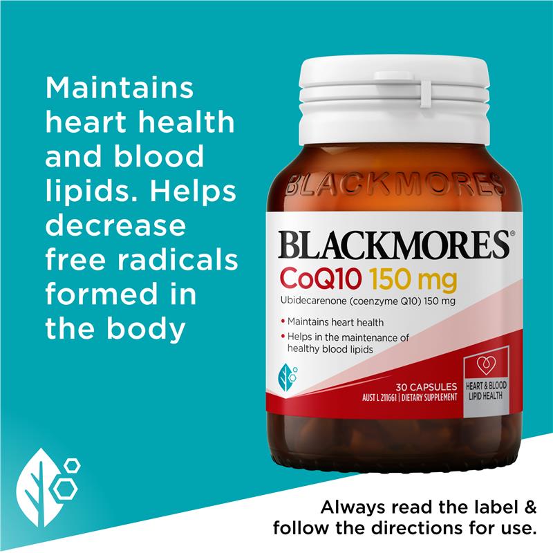 Load image into Gallery viewer, Blackmores CoQ10 150mg 30 Capsules
