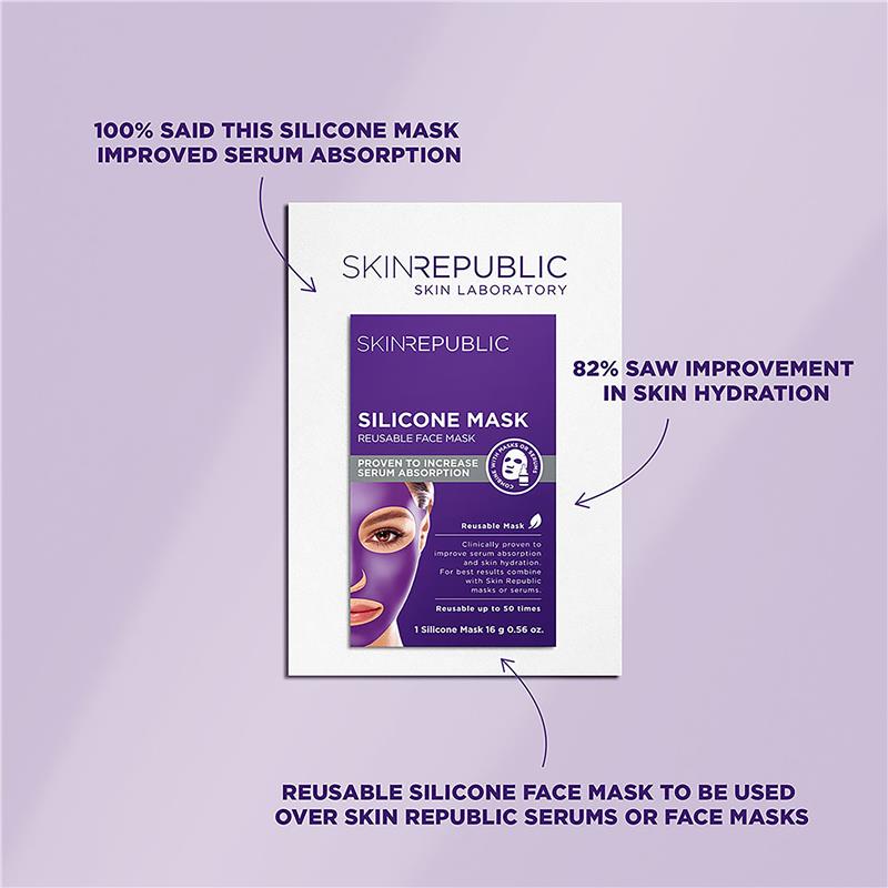 Load image into Gallery viewer, Skin Republic Reusable Silicone Face Mask
