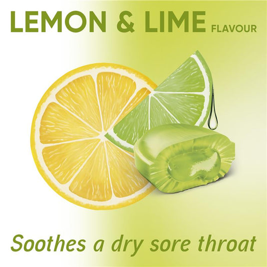 Soothers Liquid Center Lemon & Lime 50g
