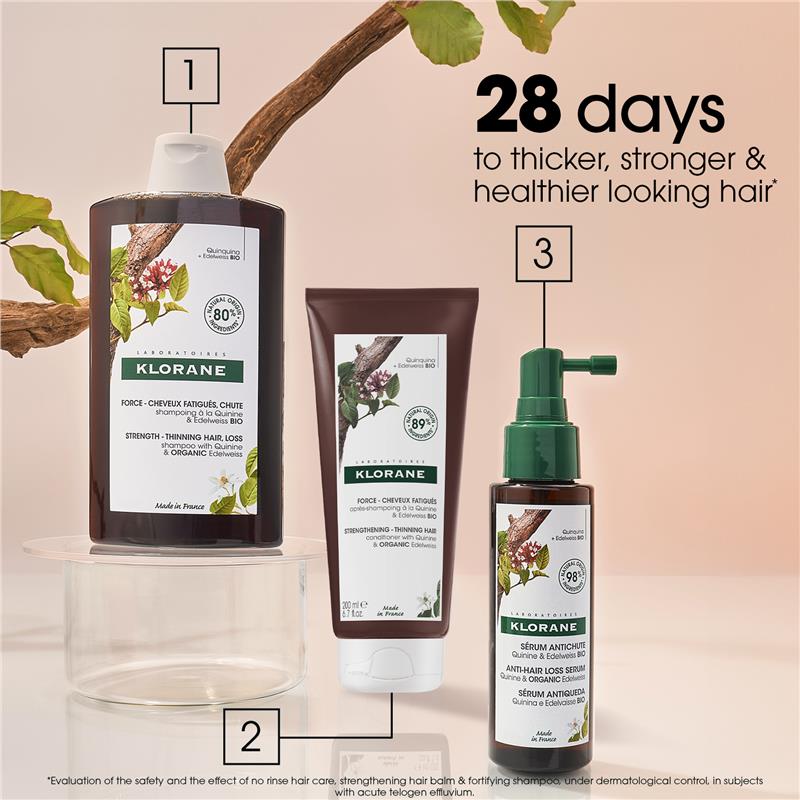 Load image into Gallery viewer, Klorane Strengthening Quinine &amp; Organic Edelweiss Conditioner 200ml
