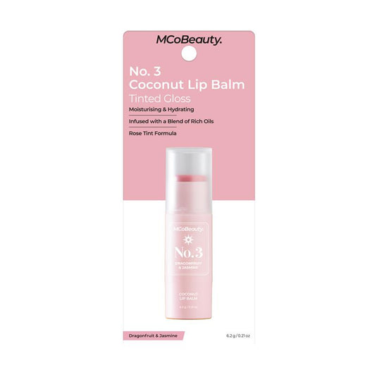 MCoBeauty Coconut Lip Balm No. 3 Dragonfruit & Jasmine