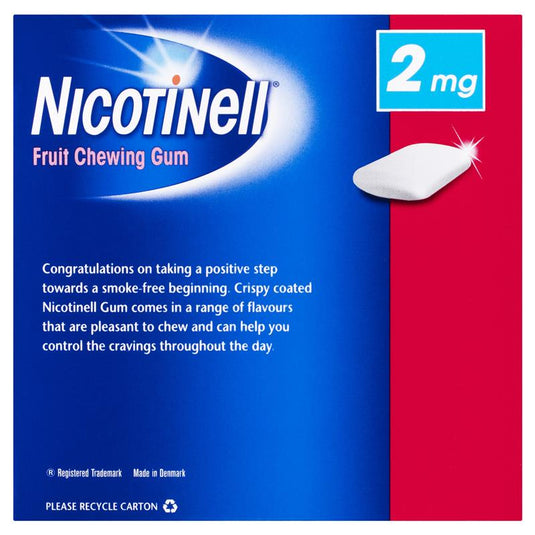 Nicotinell Fruit Gum 2mg 384 Pack