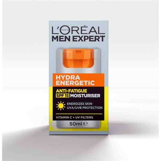 L'Oreal Men Expert Hydra Energetic SPF15 Mens Moisturiser 50mL