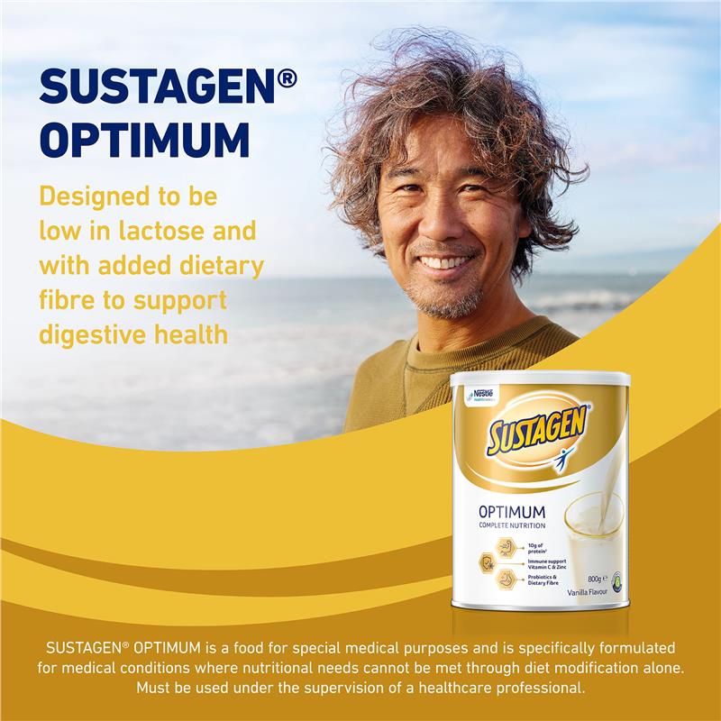 Load image into Gallery viewer, Sustagen Optimum Nutritional Supplement Powder with Probiotics 800g
