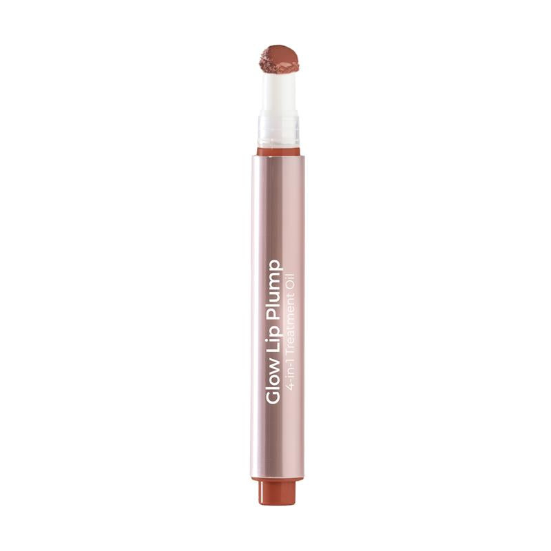 Load image into Gallery viewer, MCoBeauty Glow Lip Plump 4-in-1 Treatment Oil Angel Nude Brown
