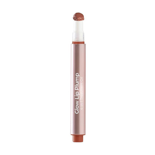 MCoBeauty Glow Lip Plump 4-in-1 Treatment Oil Angel Nude Brown