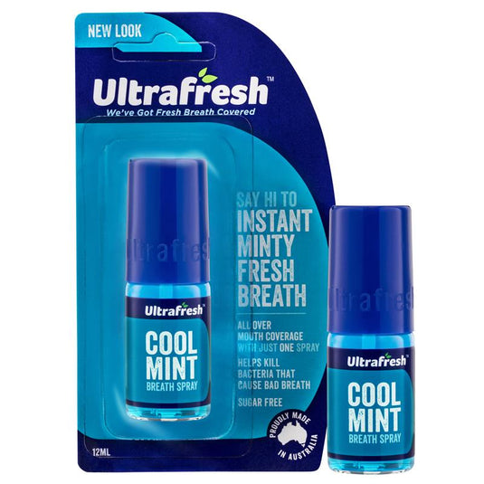 Ultrafresh Coolmint Breath Freshener 12ml