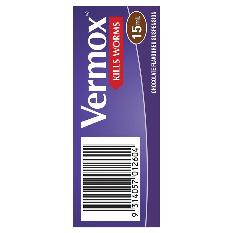 Load image into Gallery viewer, Vermox Chocolate Suspension 15ml
