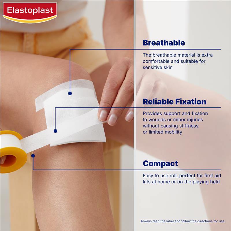 Load image into Gallery viewer, Elastoplast Sensitive Fixation Tape 2.5cm x 9m
