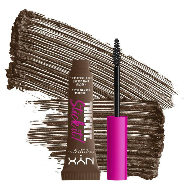 Load image into Gallery viewer, NYX Thick It Stick It Brow Mascara Brunette
