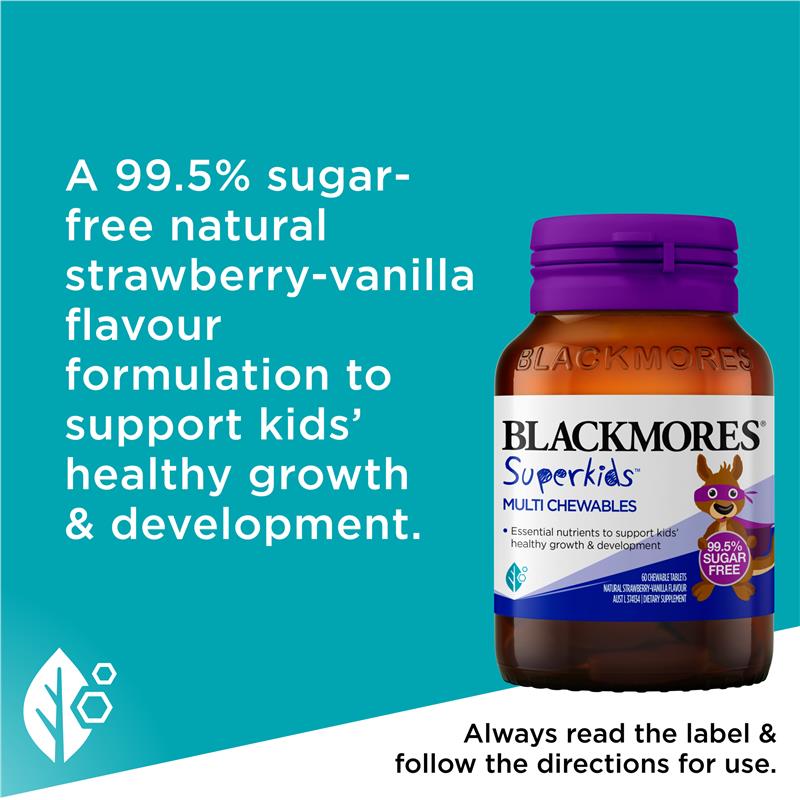 Load image into Gallery viewer, Blackmores Superkids Multi 60 Chewables
