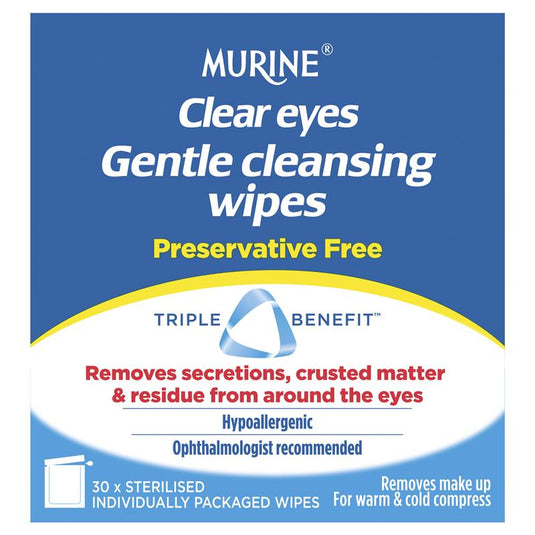 Murine Clear Eyes Wipes