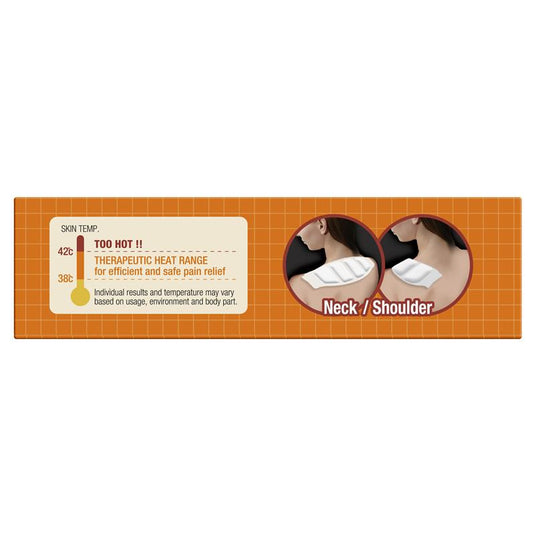 Hot Hands Cura Heat Neck And Shoulder Pain Patch 3 Pack Exclusive