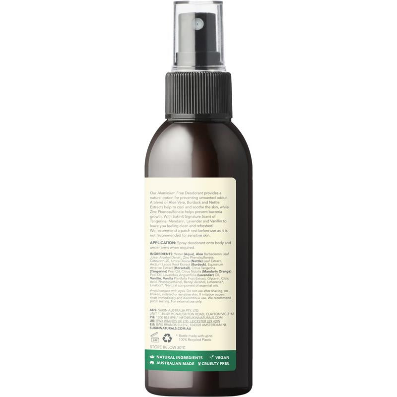 Load image into Gallery viewer, Sukin Natural Deodorant 125mL
