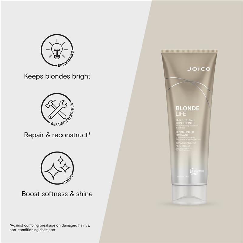 Load image into Gallery viewer, Joico Blonde Life Brightening Conditioner 250ml
