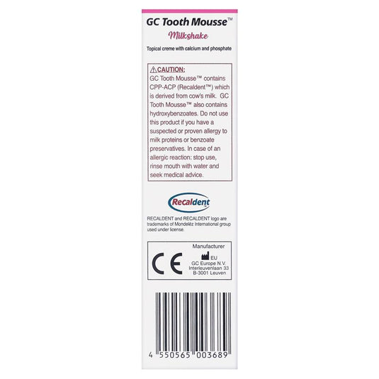 GC Tooth Mousse Milkshake 40g