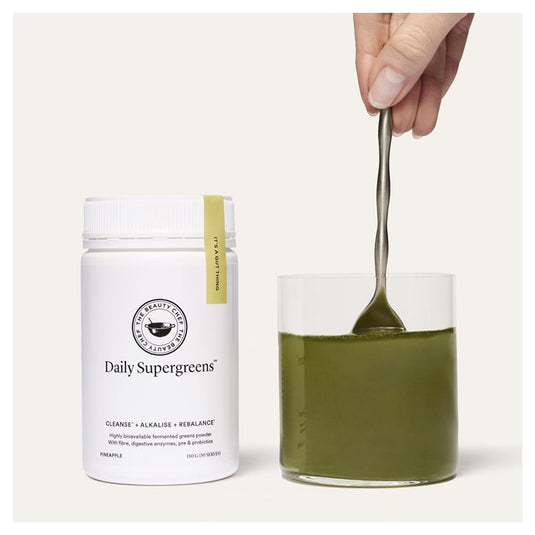 The Beauty Chef Daily Supergreens Pineapple Fermented Greens Powder 150g