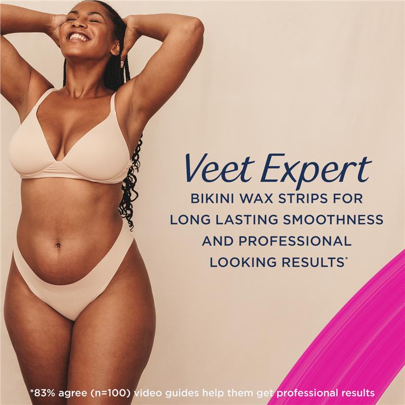 Load image into Gallery viewer, Veet Expert Cold Wax Strips Bikini 16 Pack
