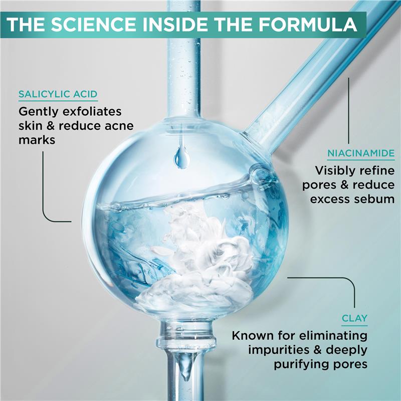 Load image into Gallery viewer, Garnier SkinActive Pure Active 3 in 1 Wash, Scrub &amp; Mask 150mL
