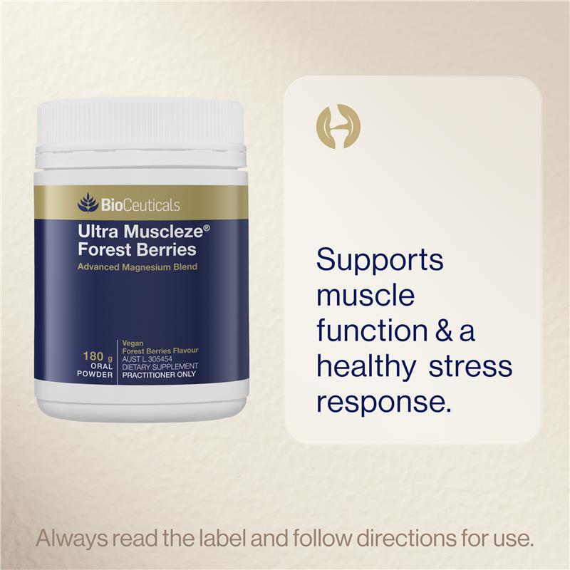 Load image into Gallery viewer, BioCeuticals Ultra Muscleze® Forest Berries 180g
