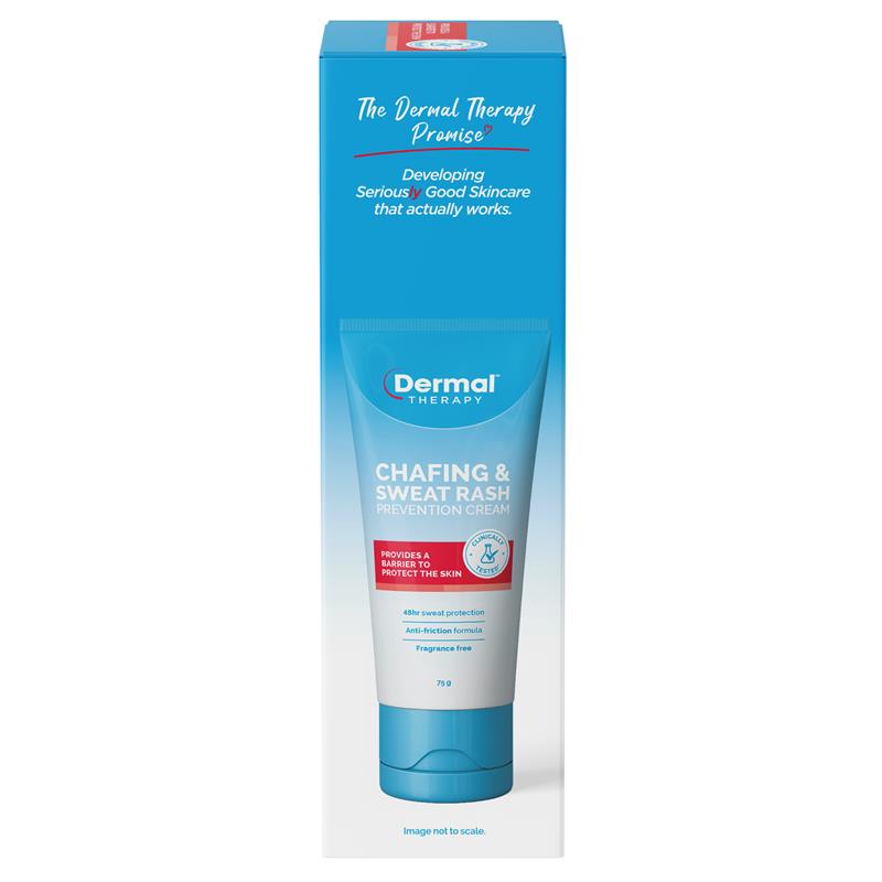 Load image into Gallery viewer, Dermal Therapy Chafing &amp; Sweat Rash Cream 75g
