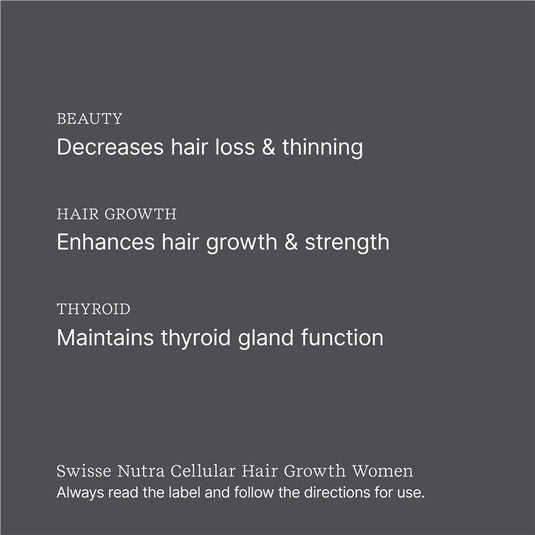 Swisse Nutra Cellular Hair Growth Women 60 Tablets