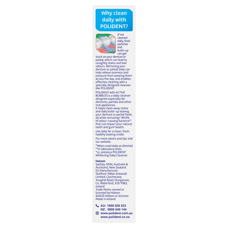 Load image into Gallery viewer, Polident Denture Cleanser Whitening Tablets 36
