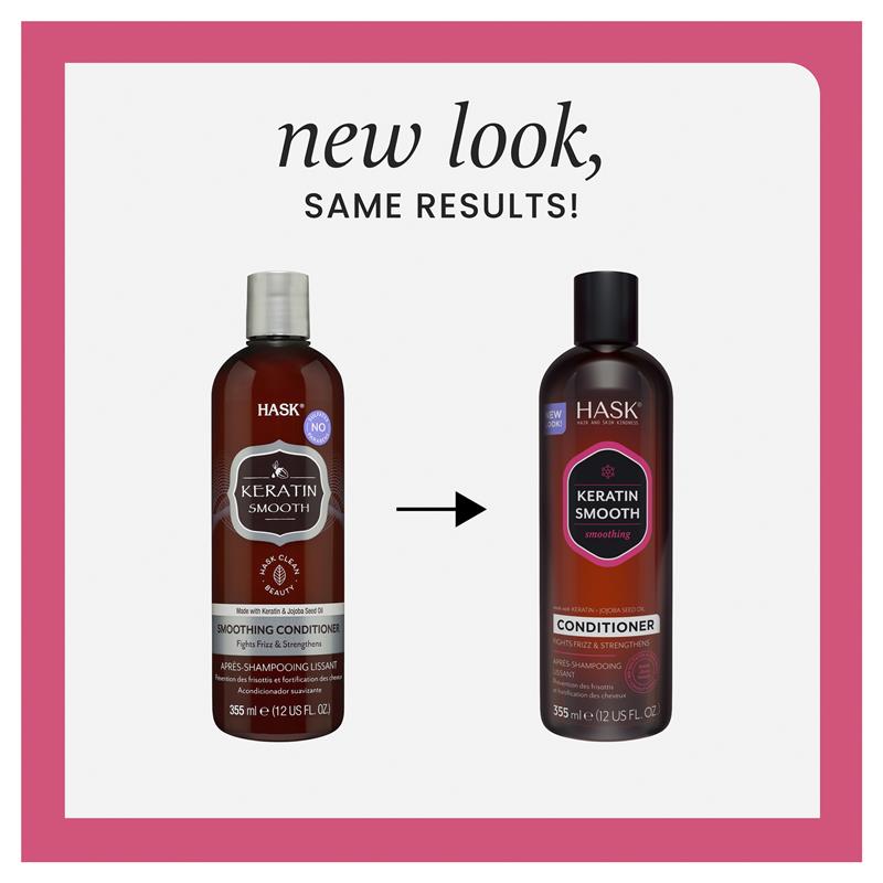 Load image into Gallery viewer, Hask Keratin Protein Smoothing Conditioner 355ml
