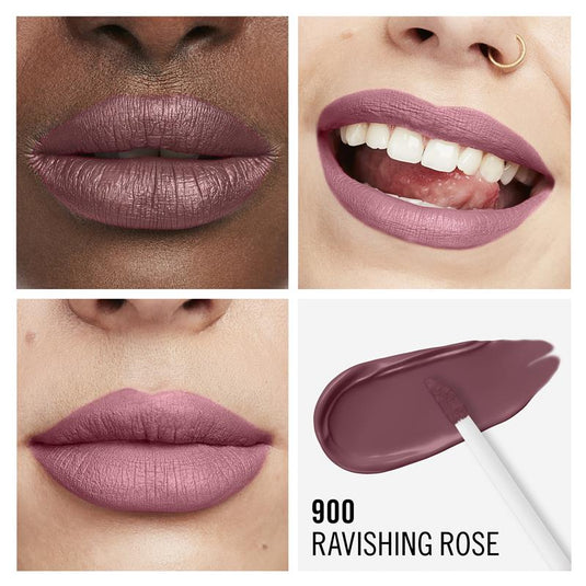 Rimmel London Mega Matte Liquid Lip 900 Ravishing Rose
