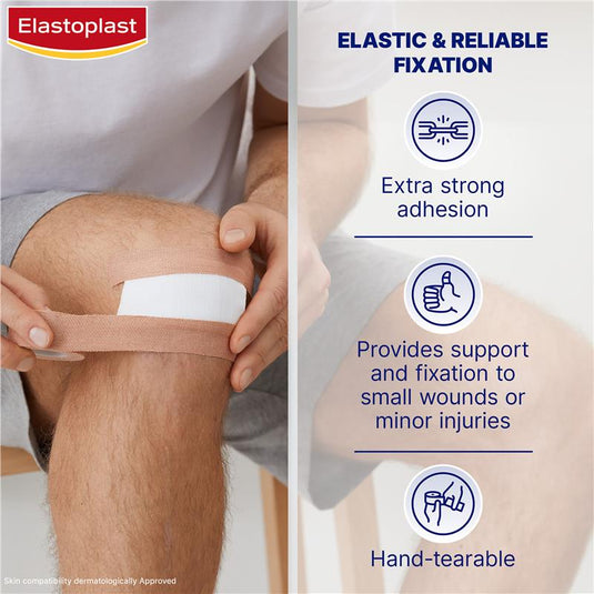 Elastoplast Elastic Fabric Roll Plaster 2.5cm x 3m