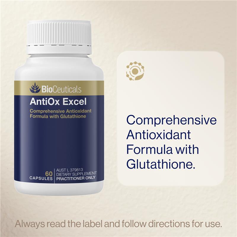 Load image into Gallery viewer, Bioceuticals AntiOx Excel 60 Capsules
