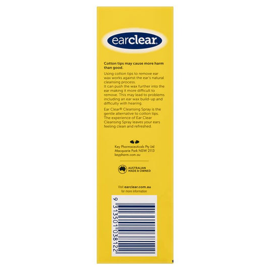 EarClear Cleansing Spray 100mL – Prevents Ear Wax Build-up & Keeps Ears Clean