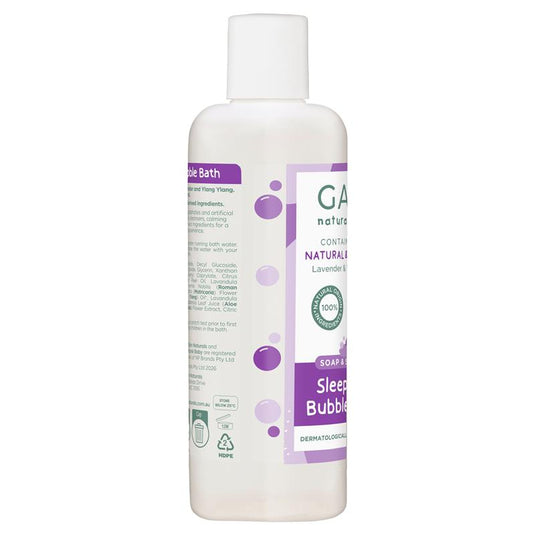 Gaia Natural Baby Bubble Bath Sleeptime 250ml