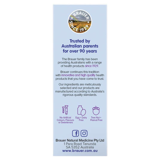Brauer Immune Defence Probiotic Liquid For Infants 45ml
