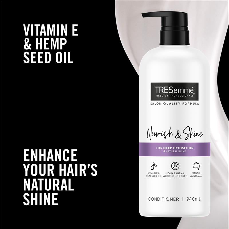 Load image into Gallery viewer, Tresemme Conditioner Nourish &amp; Shine 940ml
