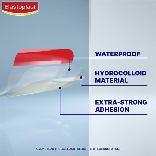 Elastoplast Second Skin Protection Strips 3.6cm x 7.3cm 6 Pack
