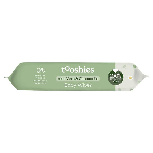 Tooshies Baby Wipes Aloe Vera & Chamomile 70 Pack