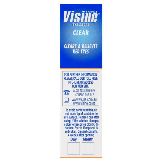 Visine Clear Eye Drops 15mL