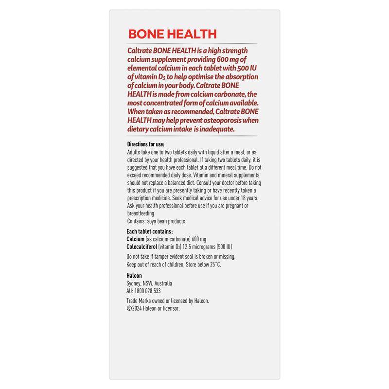 Load image into Gallery viewer, Caltrate Bone Health 100 Tablets
