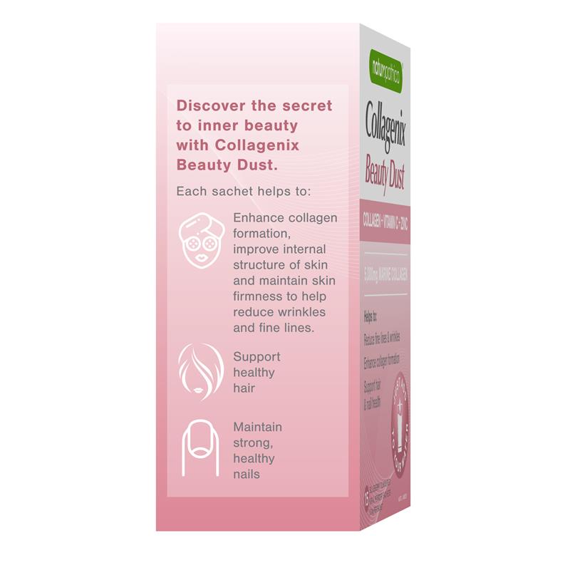 Load image into Gallery viewer, Naturopathica Collagenix Beauty Dust 5000mg 15 x 50g Sachets
