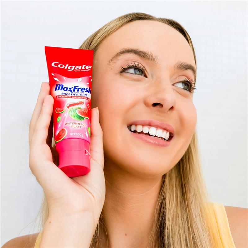 Load image into Gallery viewer, Colgate Toothpaste Max Fresh Watermelon 100g
