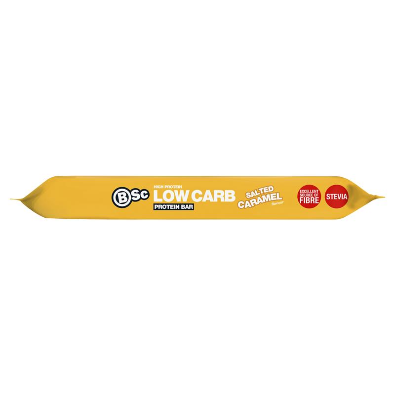 Load image into Gallery viewer, BSc High Protein Low Carb Bar Salted Caramel 60g

